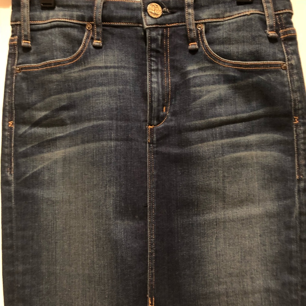 McGuire stretch denim pencil skirt